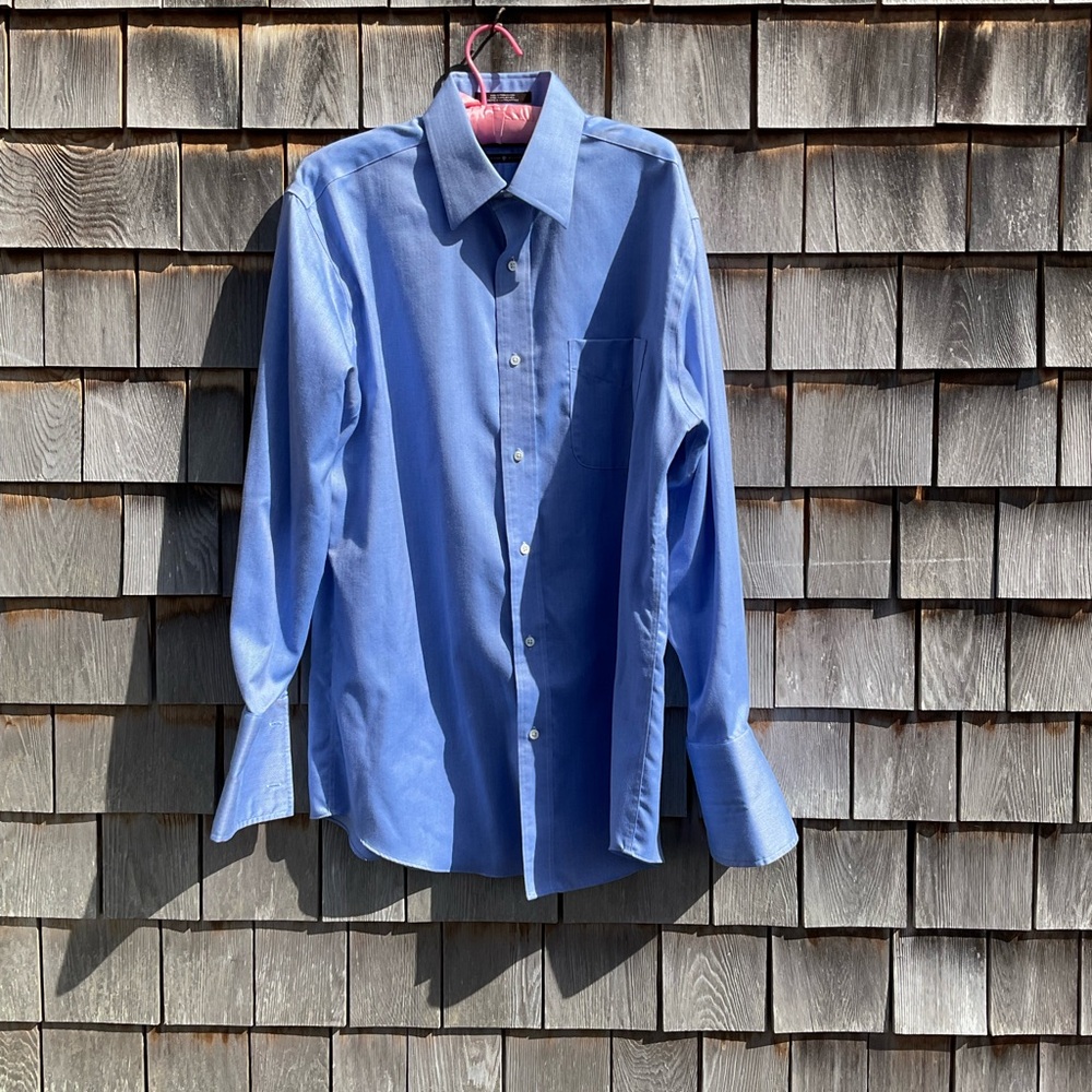 Joseph Abboud Men's Blue Dress Shirt